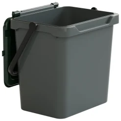 Pattumiera Verde Capacità 38 lt un Cestino 40x31x39h cm, Made in Italy - Foscas