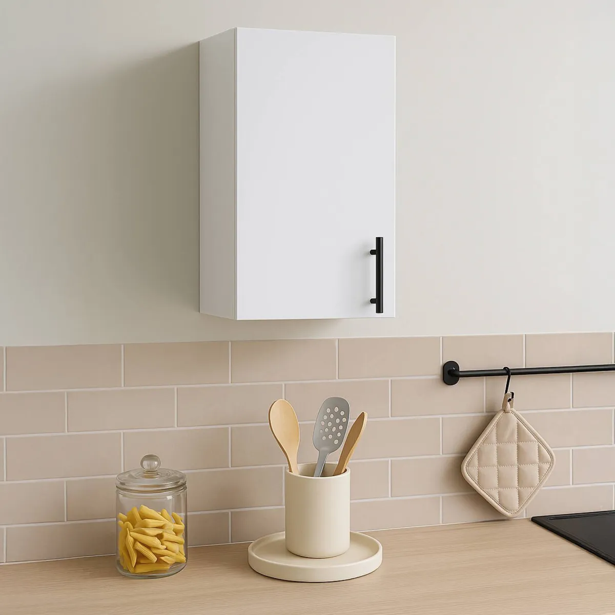 Mobili Dispensa > Dmora Pensile moderno modulabile 40x59h cm - Thyra Bianco