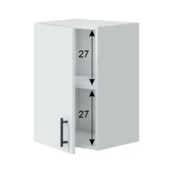 Mobili Dispensa > Dmora Pensile moderno modulabile 40x59h cm - Thyra Bianco
