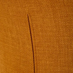Poltrone > Dmora Poltrona Giallo Senape Nero Base Girevole Braccioli 84x66x80h cm, Materiale Struttura in Metallo - Toamas Nero, Giallo Senape