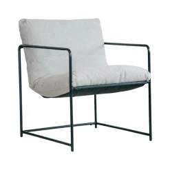 Poltrona Grigio Braccioli Peso Supportato 120 kg 61x67x75h cm, Materiale Struttura in Metallo - Appare