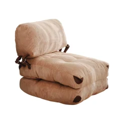 Poltrone|Poltrone Letto > Dmora Poltrona in poliestere - Surigae Marrone