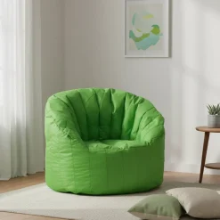 Poltrone|Poltroncine > Dmora Poltrona in poliestere - Allos Verde