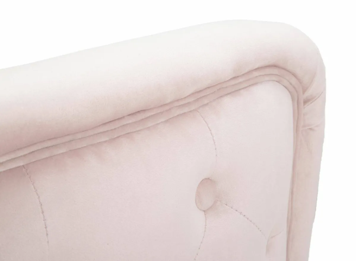 Poltrone|Poltroncine > Dmora Poltrona in tessuto con braccioli - Prampolini Rosa