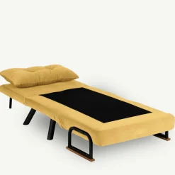 Poltrone|Poltrone Letto > Dmora Poltrona reclinabile in tessuto con braccioli grigia - Keoni Grigio