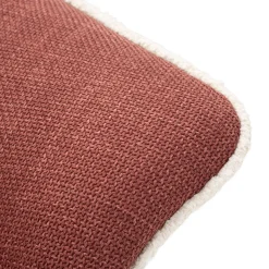 Poltrona Rosso Bianco Base Girevole Braccioli 84x66x80h cm, Materiale Struttura in Metallo - Toamas