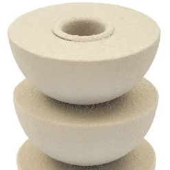Portacandela Bianco Crema Sfumatura Colore Struttura Crema, - Farekani