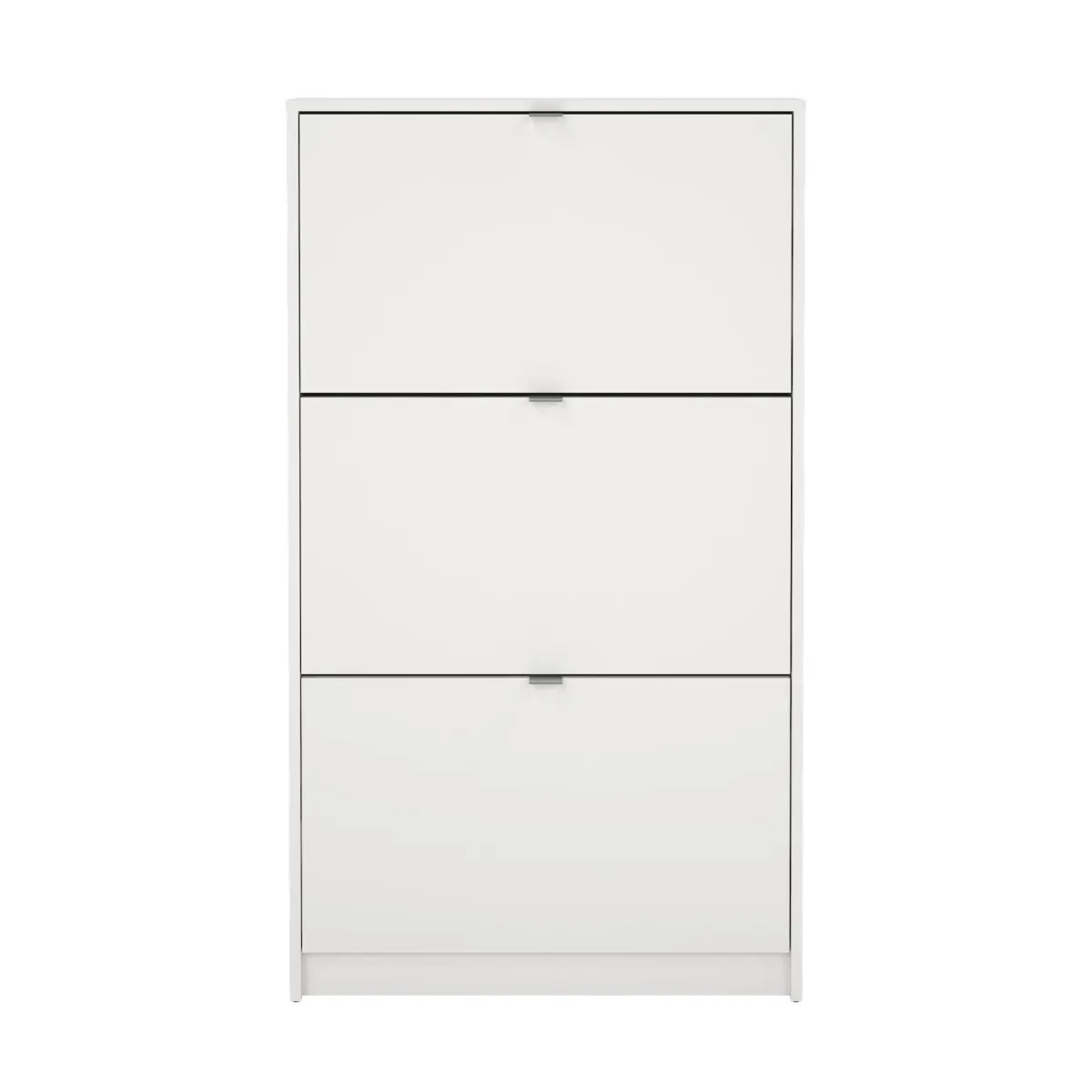 Scarpiere|Lavanderia > Dmora Porta scarpe 3 ante bianca 70x123h cm - Aran Bianco