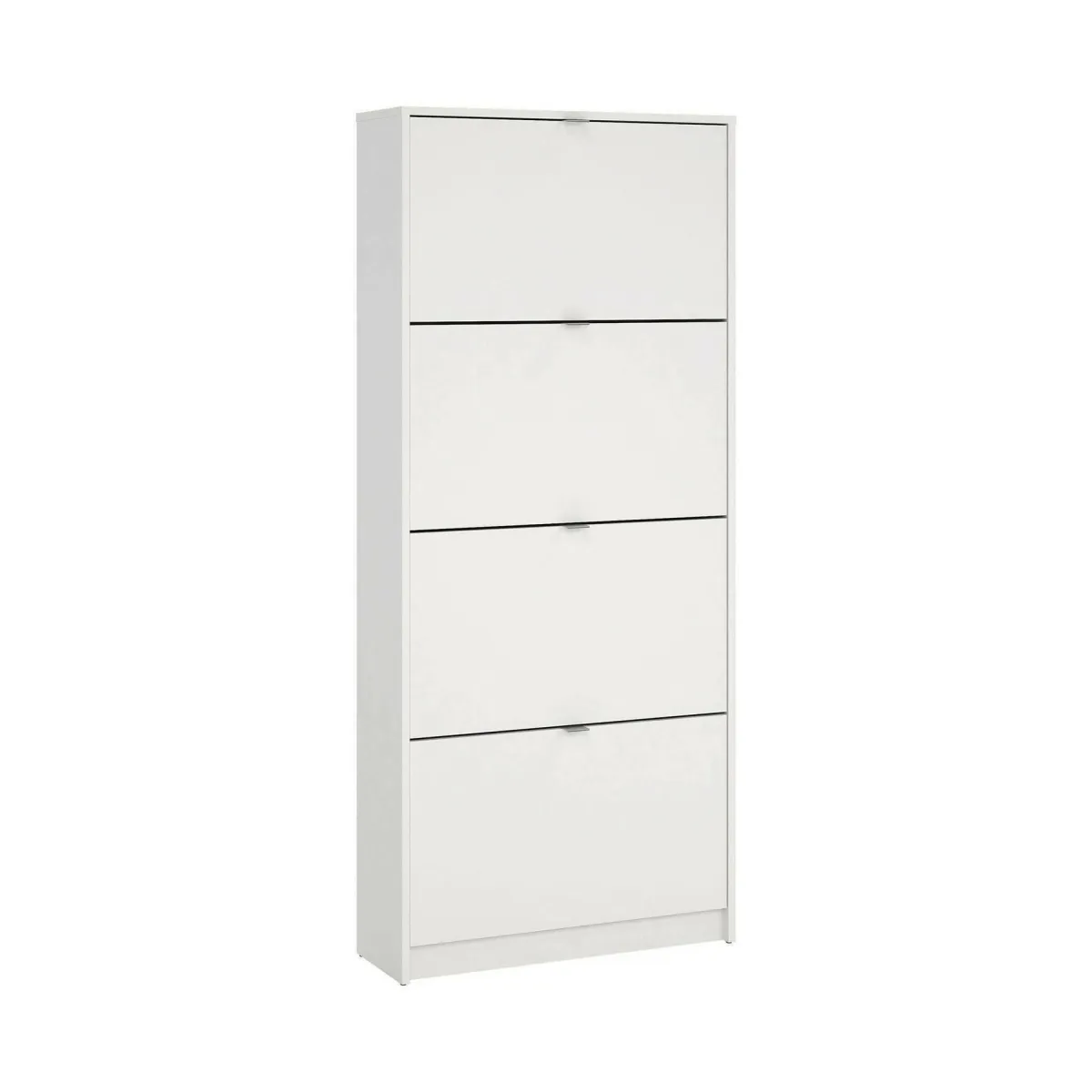Scarpiere > Dmora Porta scarpe 4 ante bianca 70x162h cm - Epidoto Bianco