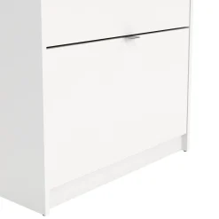 Scarpiere > Dmora Porta scarpe 4 ante bianca 70x162h cm - Epidoto Bianco