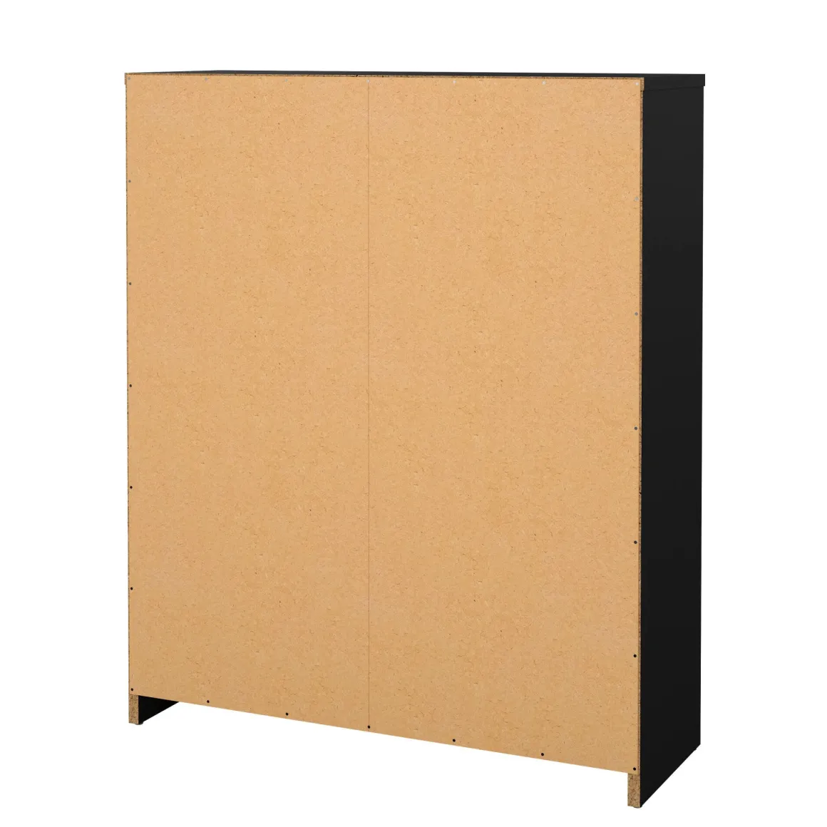 Porta scarpe 2 ante nera 70x85h cm - Larry