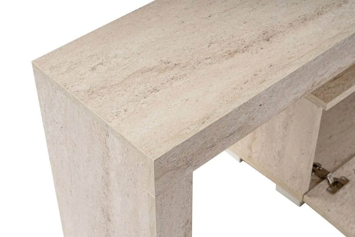 Porta TV beige 180x31x50h cm 2 ante - Andarna