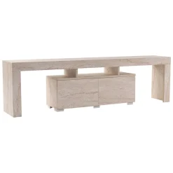 Porta TV beige 180x31x50h cm 2 ante - Andarna