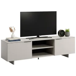 Mobili Porta Tv > Dmora Porta TV beige 180x41x55h cm 2 ante - Buono Beige Cashmere