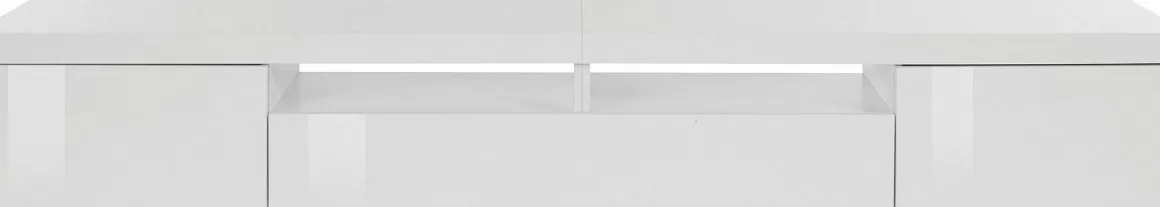 Porta TV bianco 240x40x35h cm 3 ante - Animali