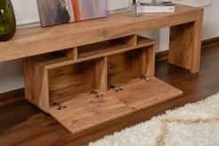Mobili Porta Tv > Dmora Porta TV pino 180x31x50h cm 2 ante - Andarna Marrone Pino