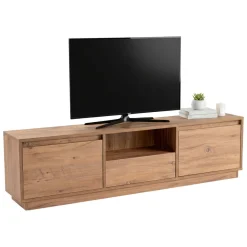 Porta TV pino 160x29x42h cm 3 ante - Morrigan