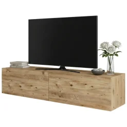 Porta TV quercia 140x31x29h cm 2 ante - Diaspro