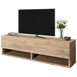 Porta TV quercia 100x31x29h cm in legno - Iva