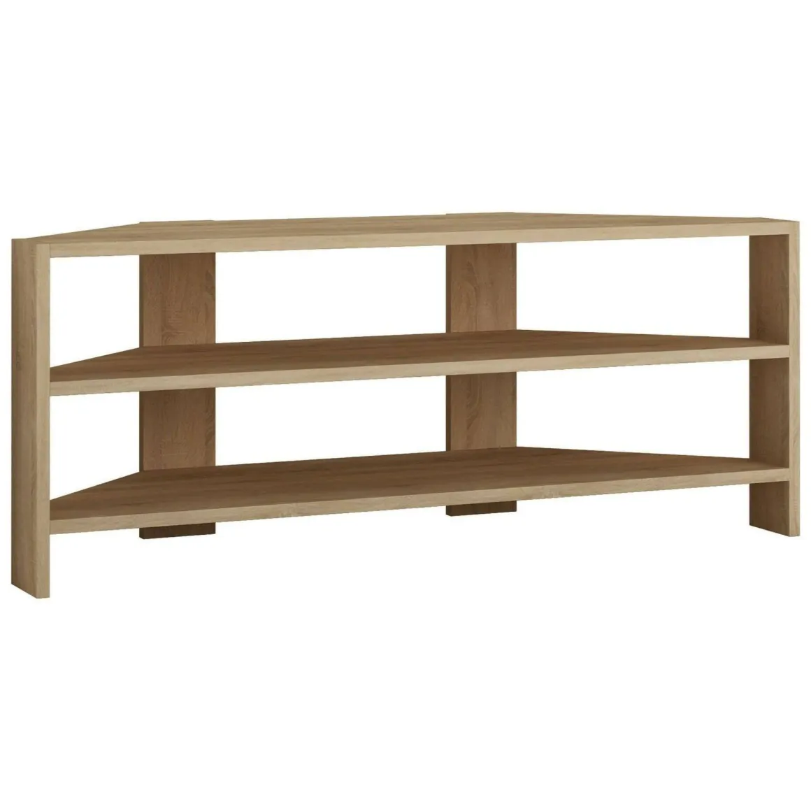 Porta TV quercia 114x36x45h cm in legno - Centauro