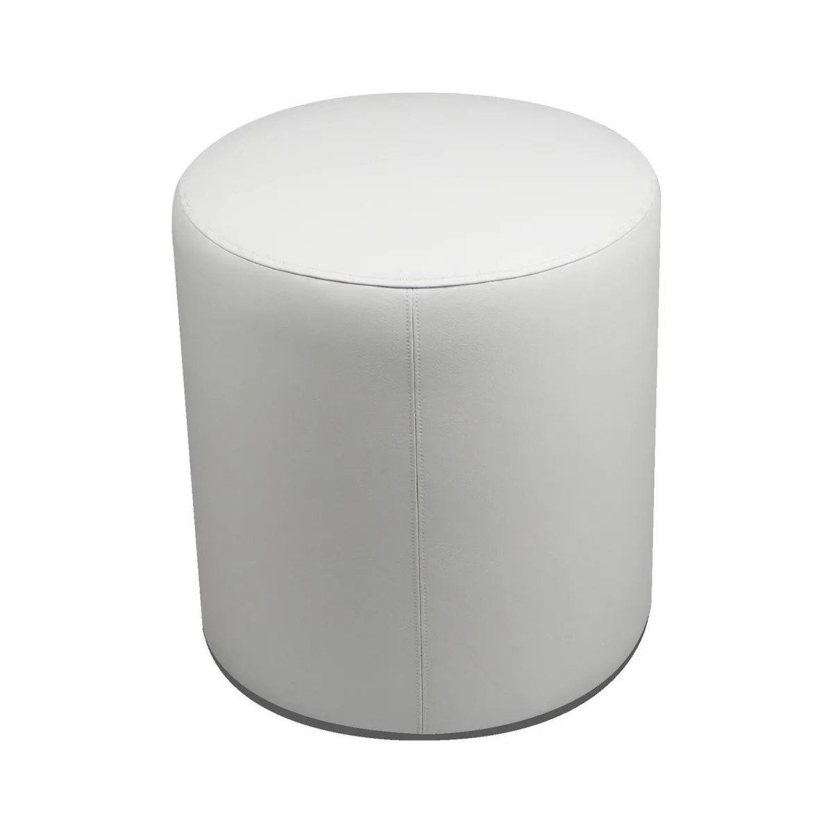 Pouf > Dmora Pouf cilindrico 40x40x42h cm - Lisboa Bianco