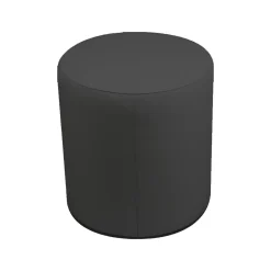 Pouf > Dmora Pouf cilindrico 40x40x42h cm - Lisboa Grigio Scuro