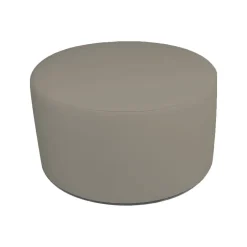 Pouf cilindrico tortora 79x79x42h cm - Anacapri