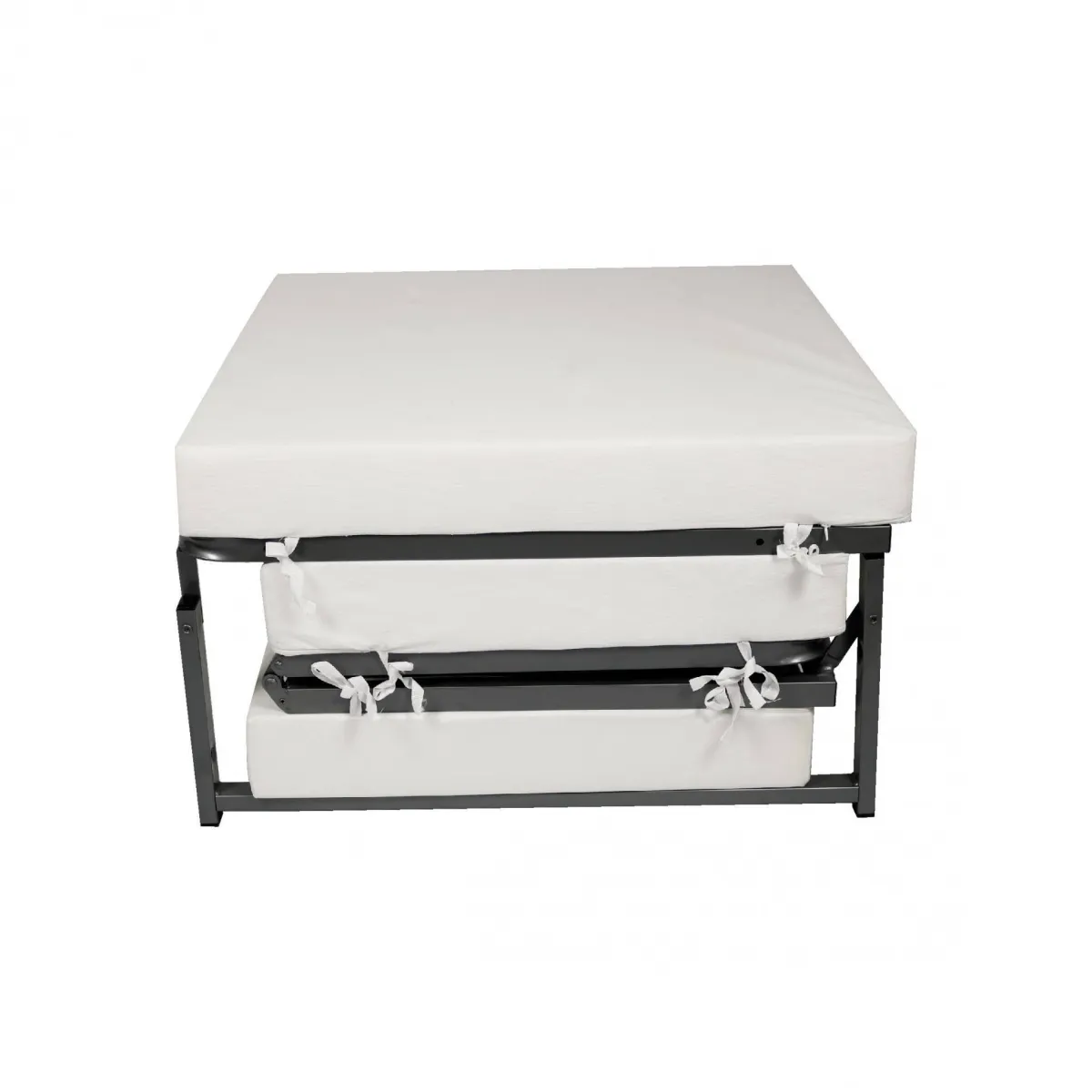 Pouf > Dmora Pouf cubico 78x78x45h cm - letto Arno Verde