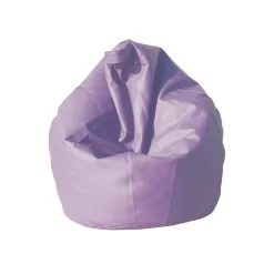 Pouf imbottito lilla 70x70x110h cm - Azelia