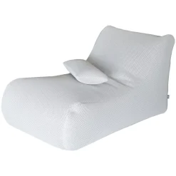 Pouf irregolare bianco 70x120x65h cm - ??hck