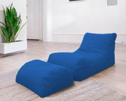Pouf > Dmora Pouf irregolare 120x80x60h cm - Alton Blu