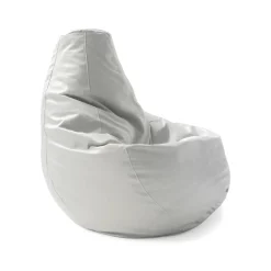 Pouf moderno bianco 70x70x110h cm - Asino