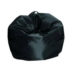 Pouf moderno nero 65x65x50h cm - Ascia