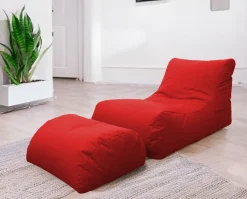 Pouf > Dmora Pouf moderno 120x80x60h cm - Alton Rosso