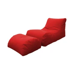 Pouf > Dmora Pouf moderno 120x80x60h cm - Alton Rosso
