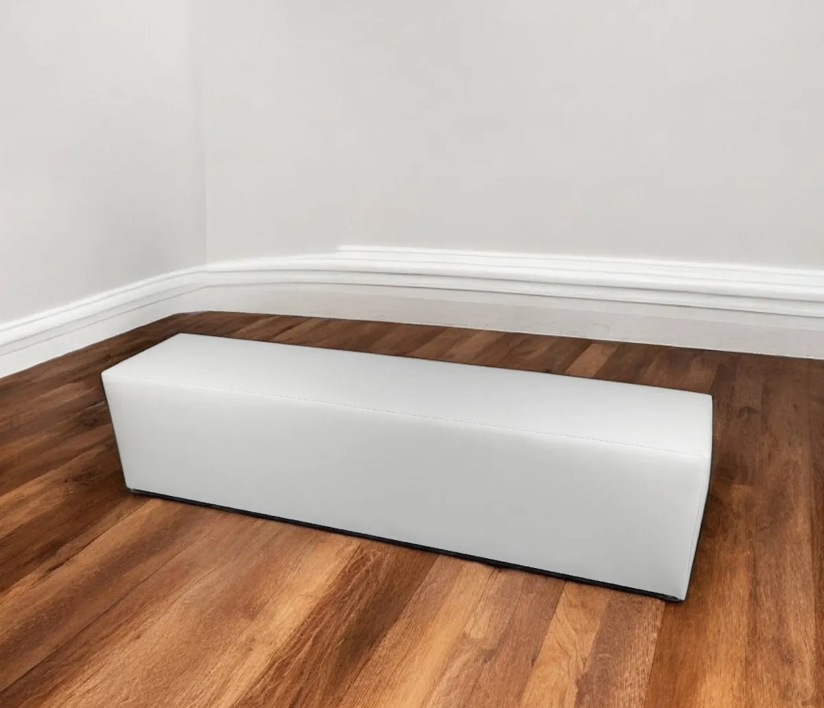 Pouf > Dmora Pouf rettangolare 180x40x42h cm - Apecchio Bianco