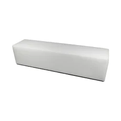 Pouf > Dmora Pouf rettangolare 180x40x42h cm - Apecchio Bianco