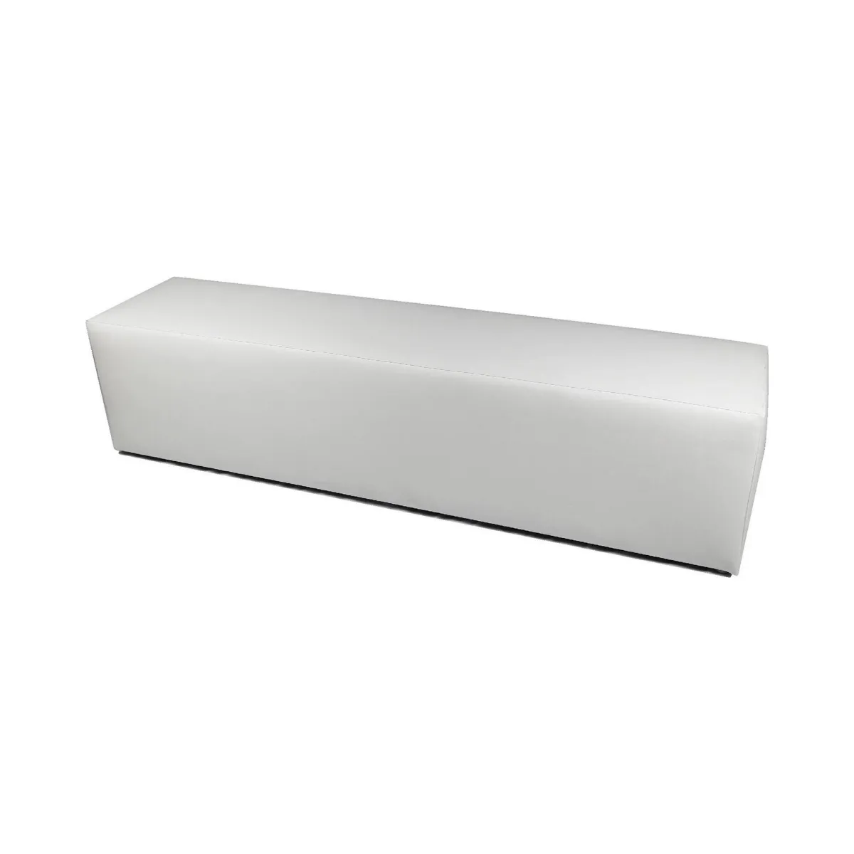 Pouf > Dmora Pouf rettangolare 180x40x42h cm - Apecchio Bianco