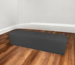 Salotto|Pouf > Dmora Pouf rettangolare 80x70x43h cm - Avolasca Grigio