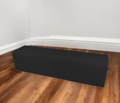 Pouf > Dmora Pouf rettangolare 180x40x42h cm - Apecchio Nero