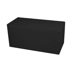 Pouf rettangolare nero 90x40x42h cm - Bucuresti