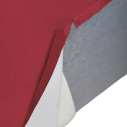 Salotto|Pouf > Dmora Pouf rettangolare 100x70x43h cm - Assisi Rosso