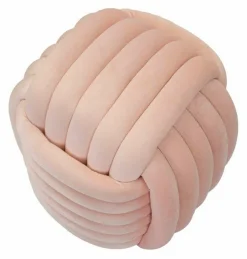 Pouf rotondo rosa 45x45x45h cm - Bozzente