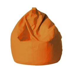 Pouf sacco arancione 70x70x110h cm - Azelia