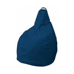 Pouf sacco blu 90x90x120h cm - Aunter