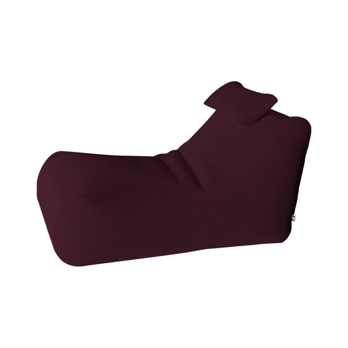 Pouf sacco bordeaux 70x120x65h cm - ??hck