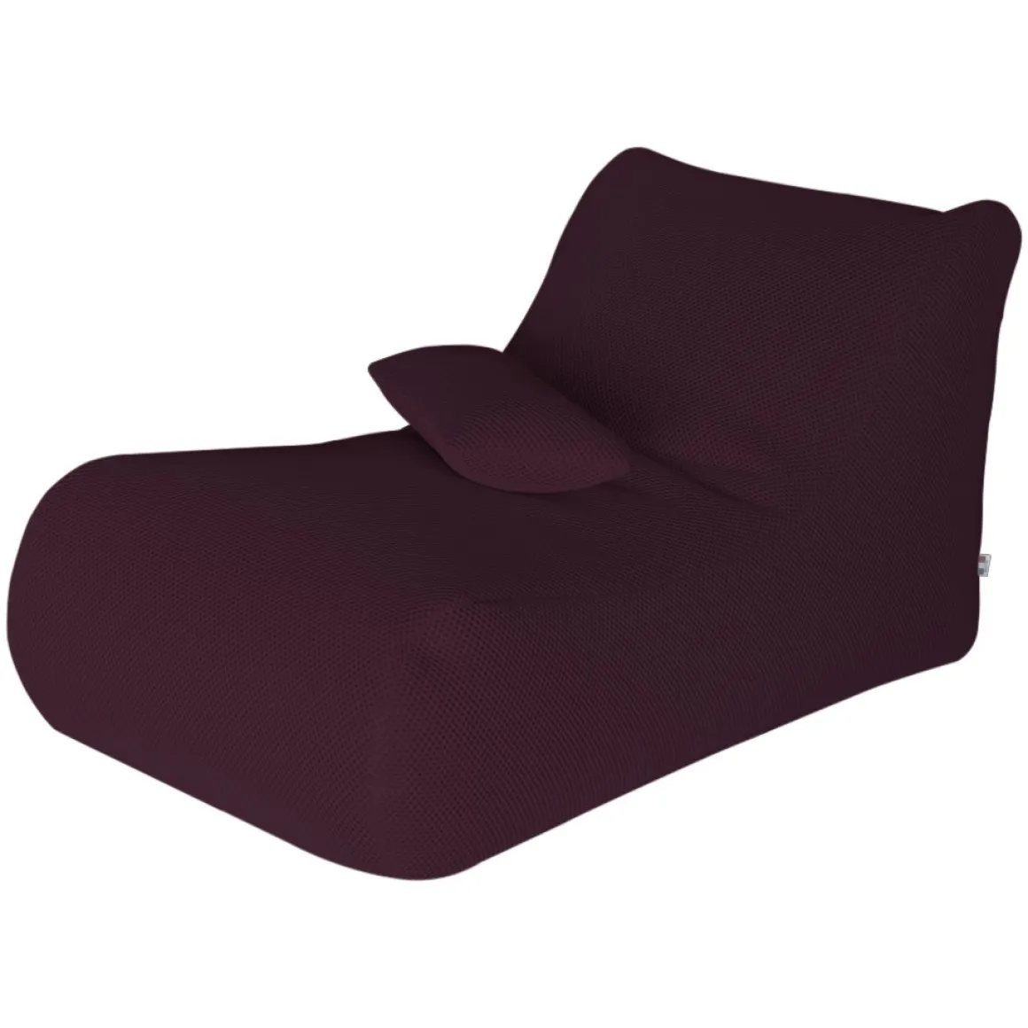 Pouf sacco bordeaux 70x120x65h cm - ??hck