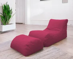 Pouf > Dmora Pouf sacco fucsia 120x80x60h cm - Alton Rosa Fucsia