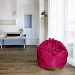 Pouf sacco fucsia 65x65x50h cm - Ascia
