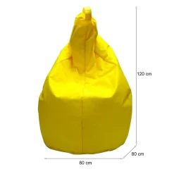 Pouf > Dmora Pouf sacco 80x80x120h cm - Angillina Giallo